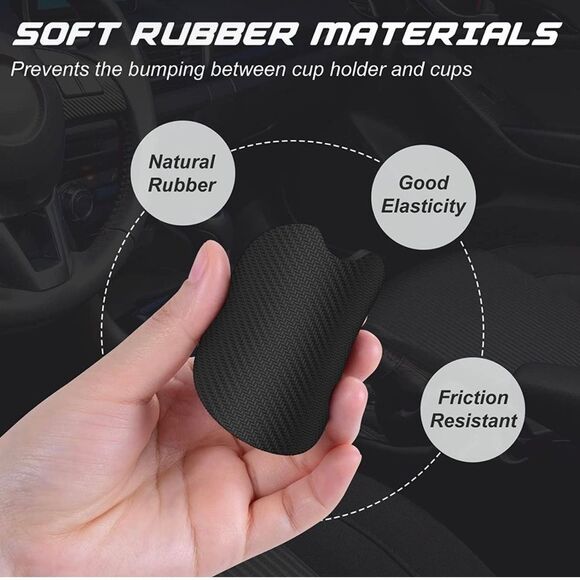 Floral Mountain Lion Car Coaster 2 Pack - Picture 9 of 12